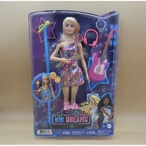 Barbie Big City Big Dreams Singing Barbie “Malibu” Roberts Doll